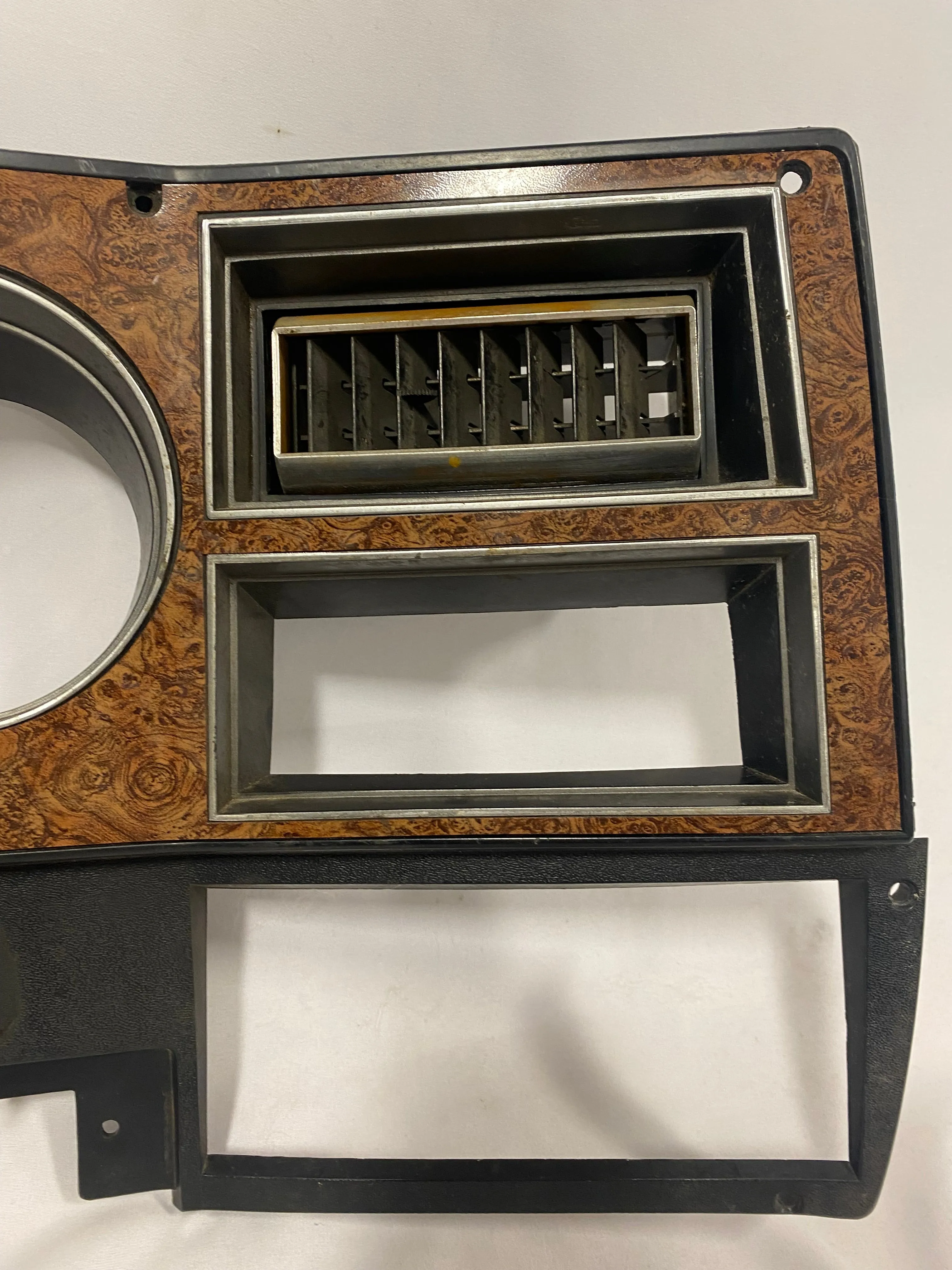 1988-1991 Used Original GM Bezel Wood Grain