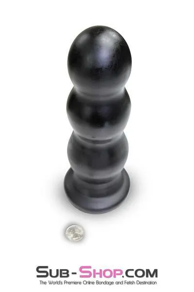 2718M-SIS      Sissy Curvy Extra Large 10" Ripple Anal Plug