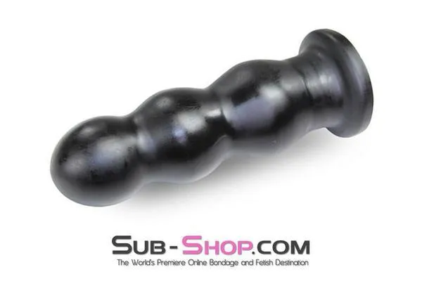 2718M-SIS      Sissy Curvy Extra Large 10" Ripple Anal Plug
