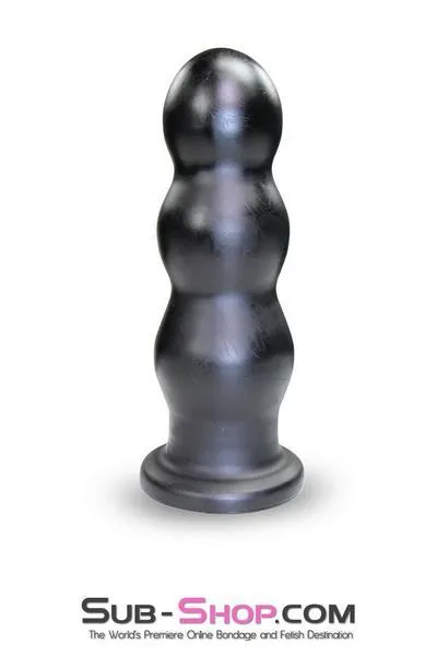 2718M-SIS      Sissy Curvy Extra Large 10" Ripple Anal Plug