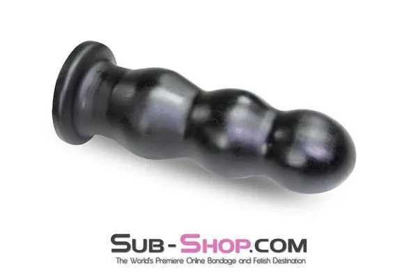 2718M-SIS      Sissy Curvy Extra Large 10" Ripple Anal Plug