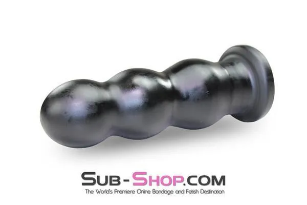 2718M-SIS      Sissy Curvy Extra Large 10" Ripple Anal Plug