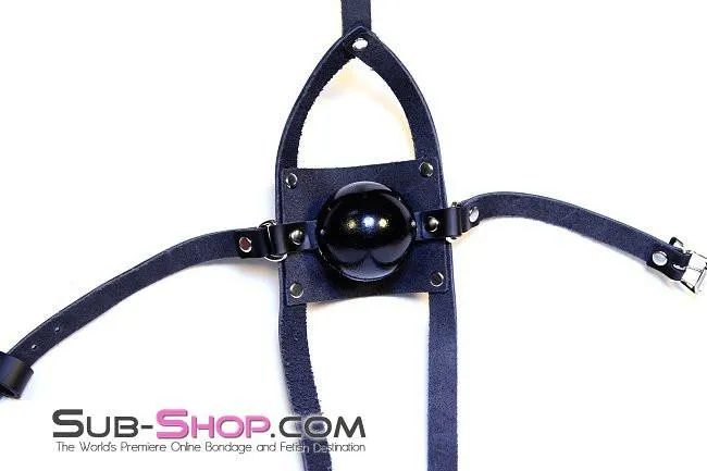 7169A      Well Stuffed 2" Large Ball Gag Trainer