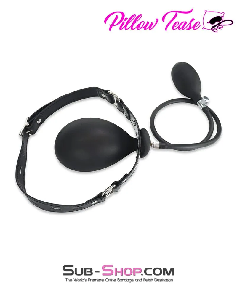 7311DL      Inflatable Locking Tongue Depressor Gag with Removable Pump