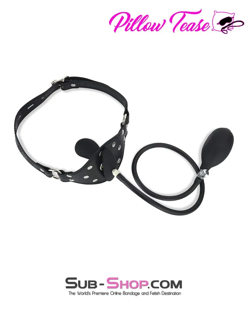 7311DL      Inflatable Locking Tongue Depressor Gag with Removable Pump