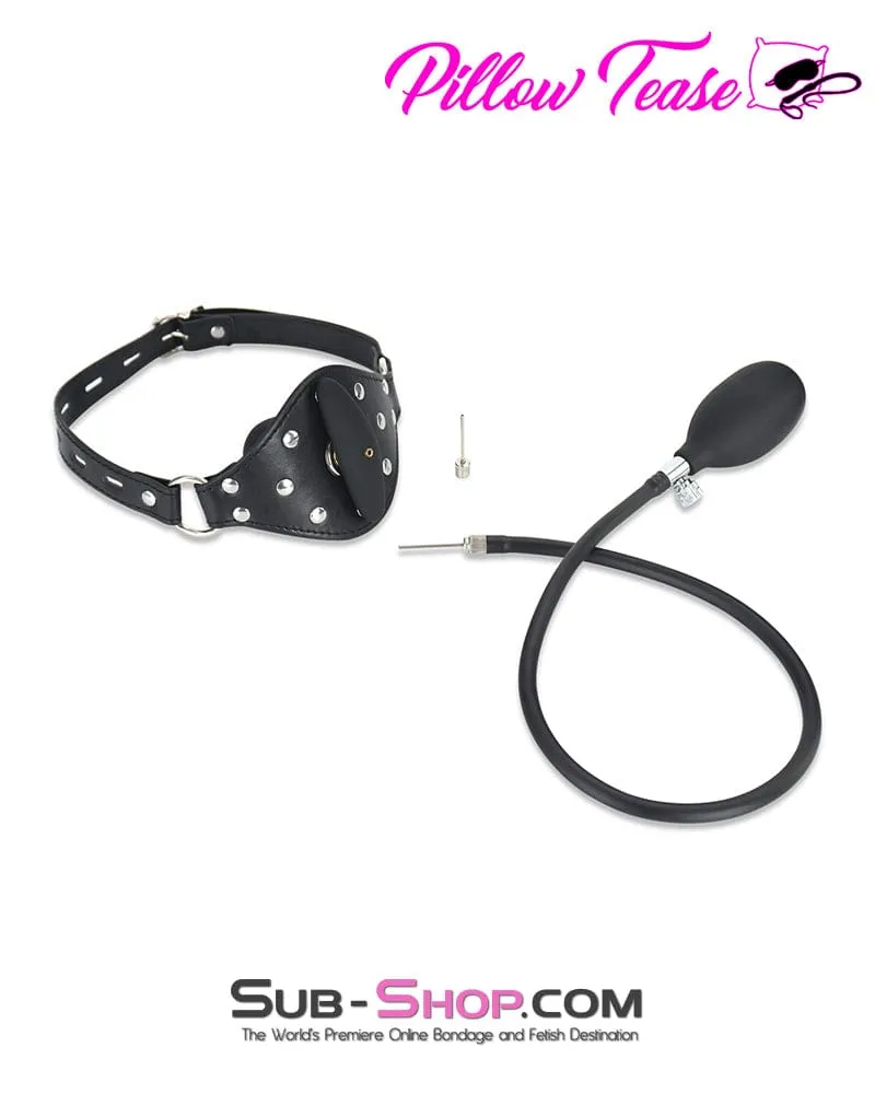 7311DL      Inflatable Locking Tongue Depressor Gag with Removable Pump