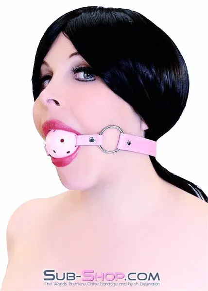 9002DL      Pink Breather Ball Gag
