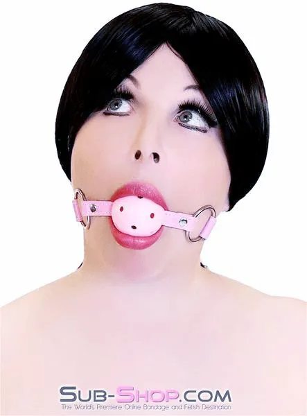 9002DL      Pink Breather Ball Gag