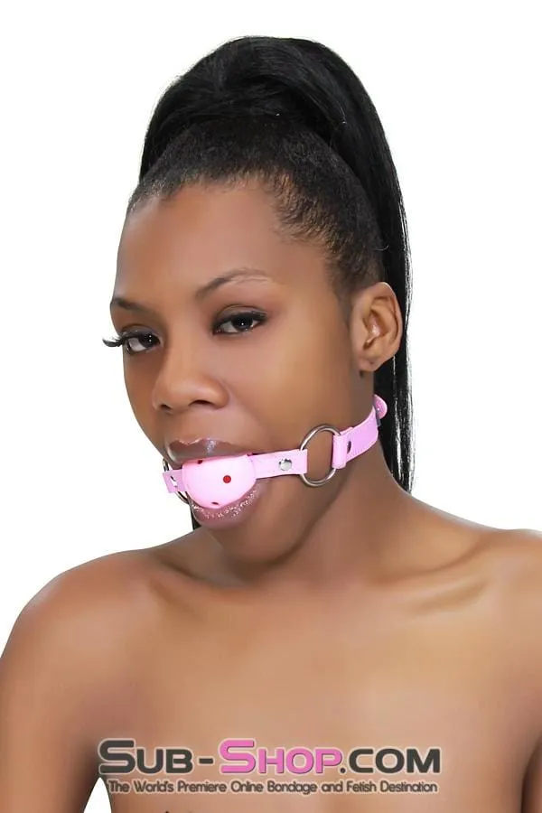 9002DL      Pink Breather Ball Gag