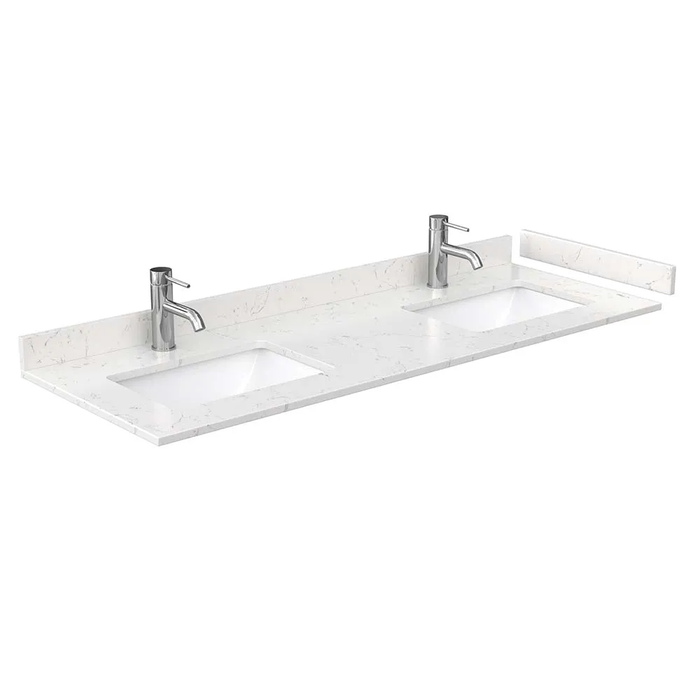 Acclaim 60 Inch Double Bathroom Vanity in Oyster Gray