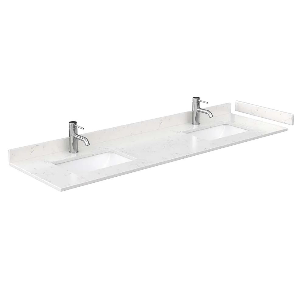 Acclaim 72 Inch Double Bathroom Vanity in Oyster Gray
