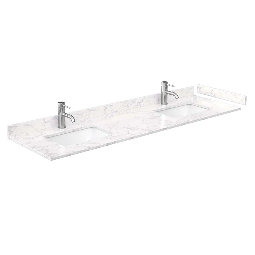 Acclaim 72 Inch Double Bathroom Vanity in Oyster Gray
