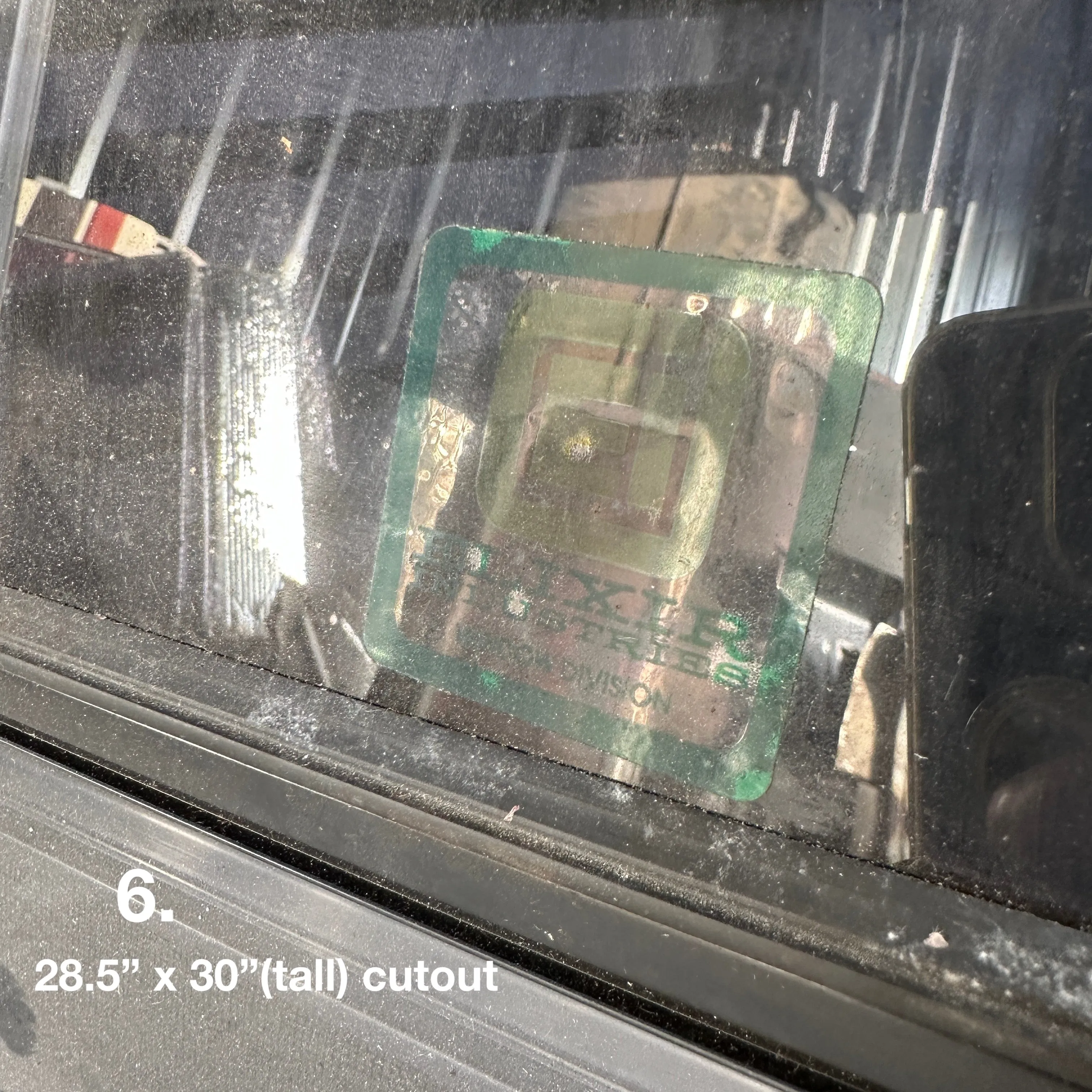 Aftermarket Van Windows - Various Sizes (Camper, Conversion, RV, Custom)
