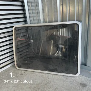 Aftermarket Van Windows - Various Sizes (Camper, Conversion, RV, Custom)