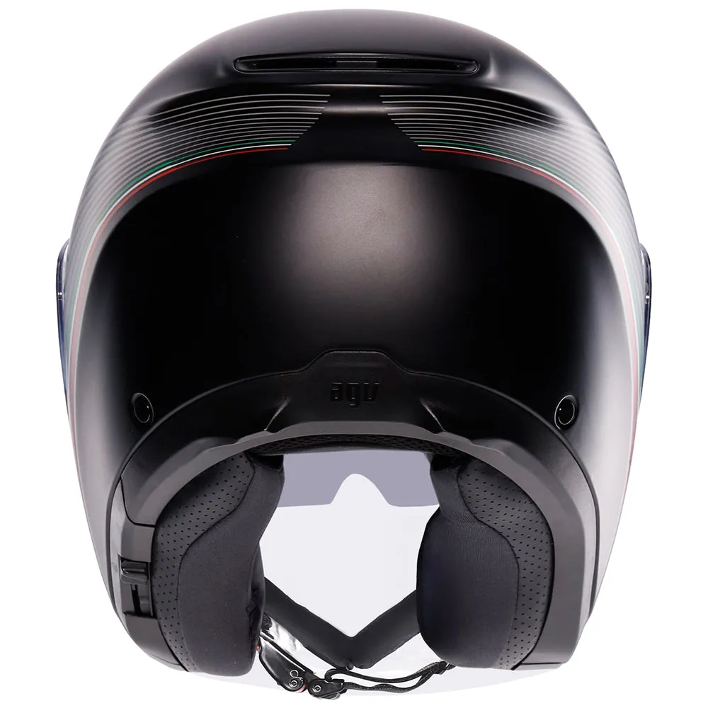 AGV IRIDES [BOLOGNA MATT BLACK/TRICOLORE]