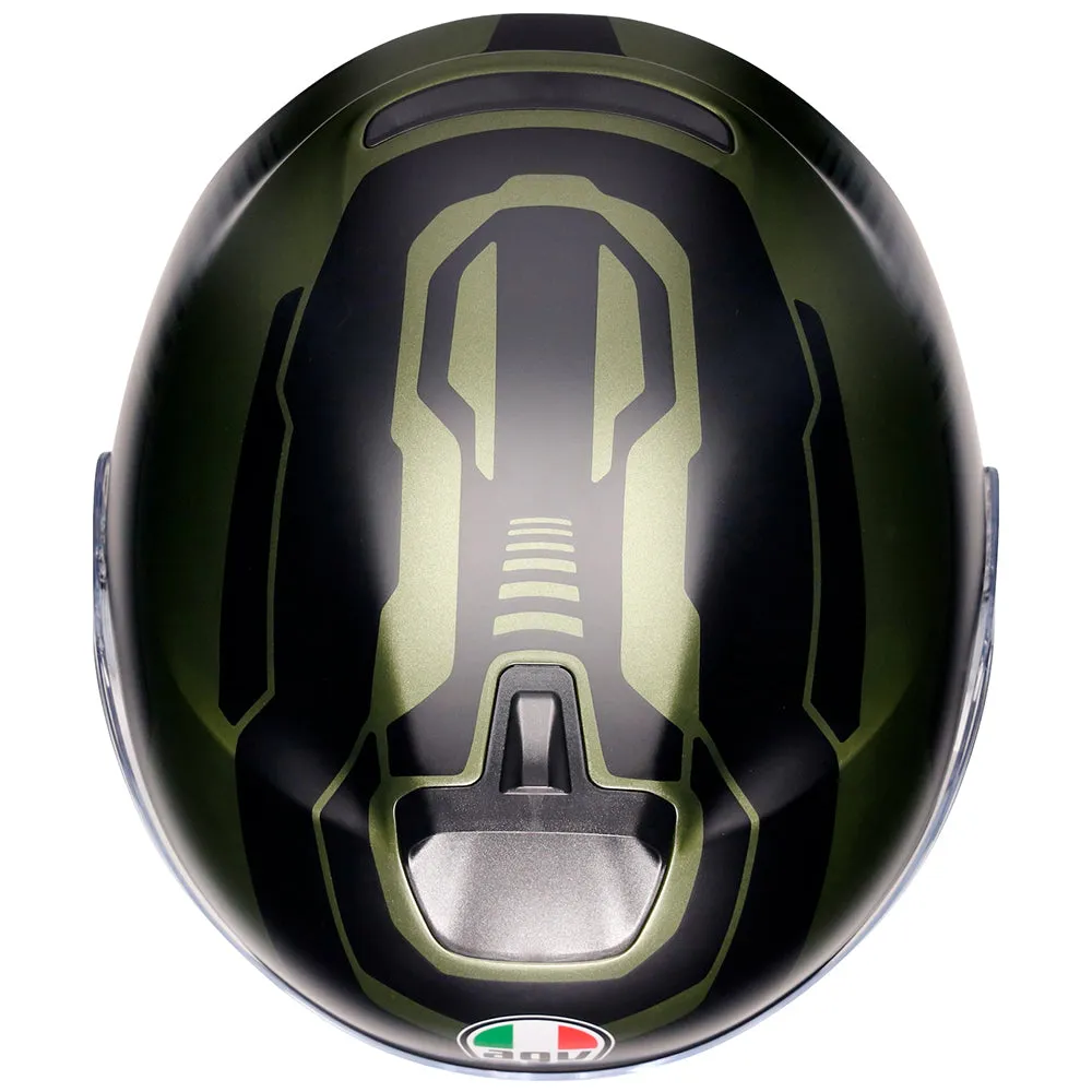 AGV IRIDES [SAKAI MATT GREEN/BLACK]