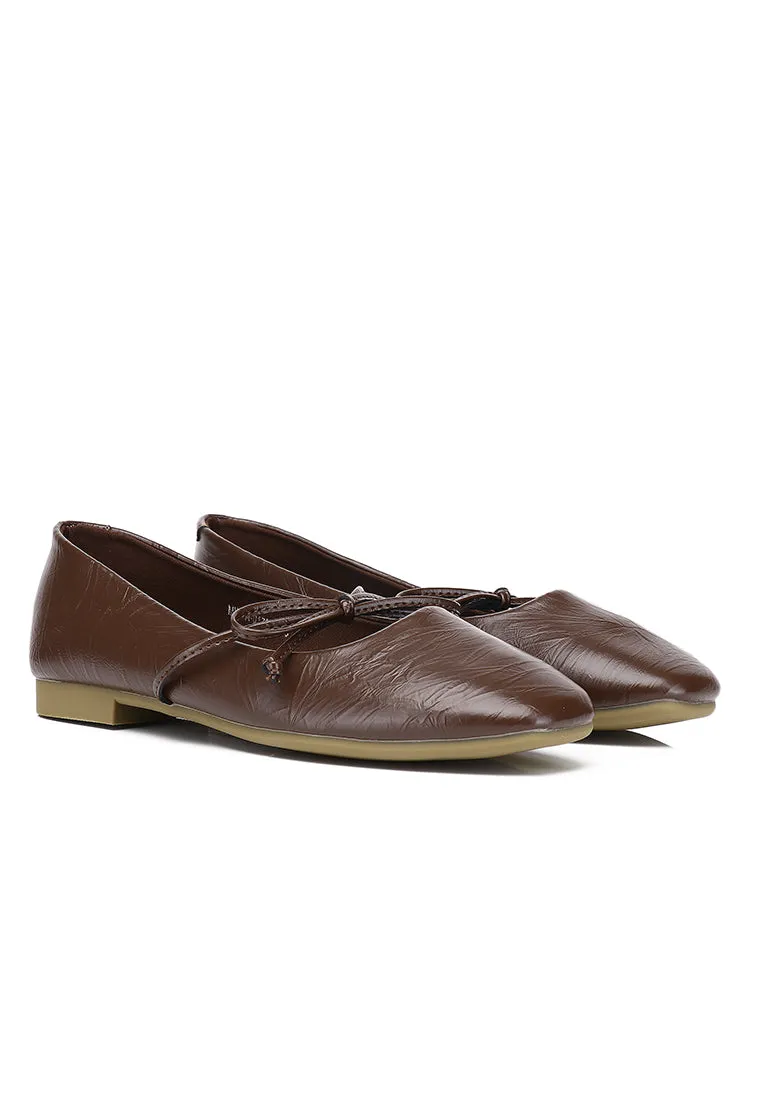 Amelia Ballerina & Flats (Brown)
