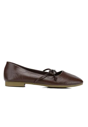Amelia Ballerina & Flats (Brown)