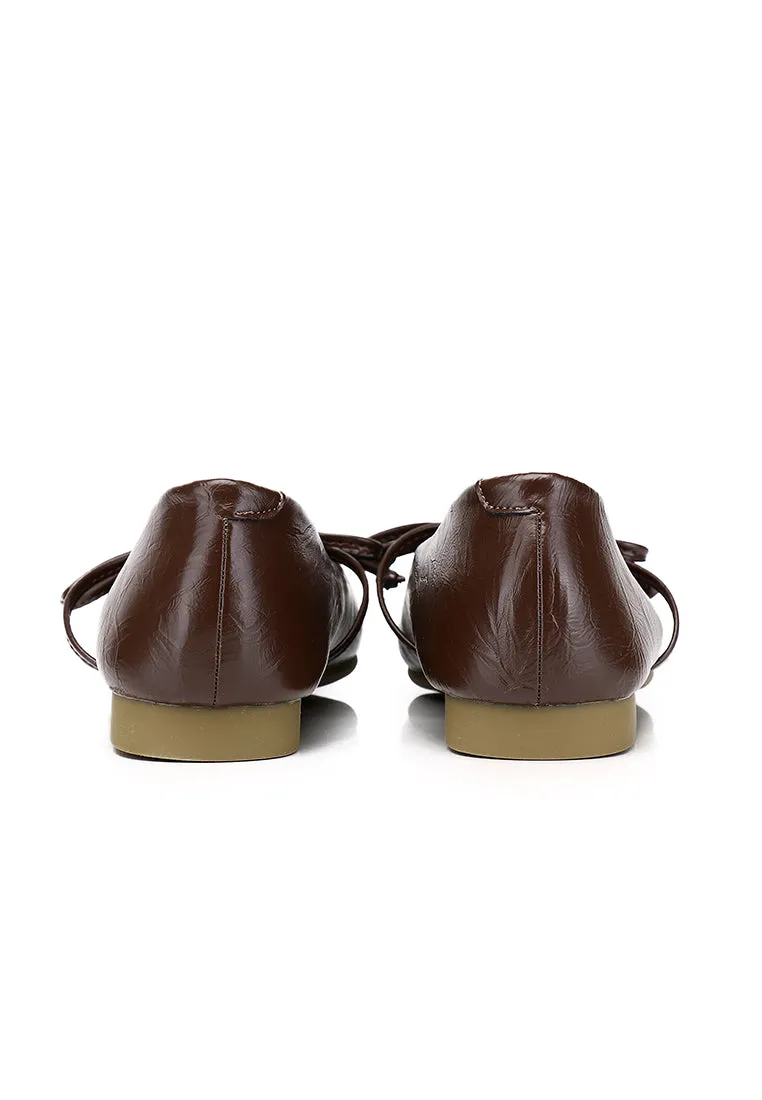 Amelia Ballerina & Flats (Brown)