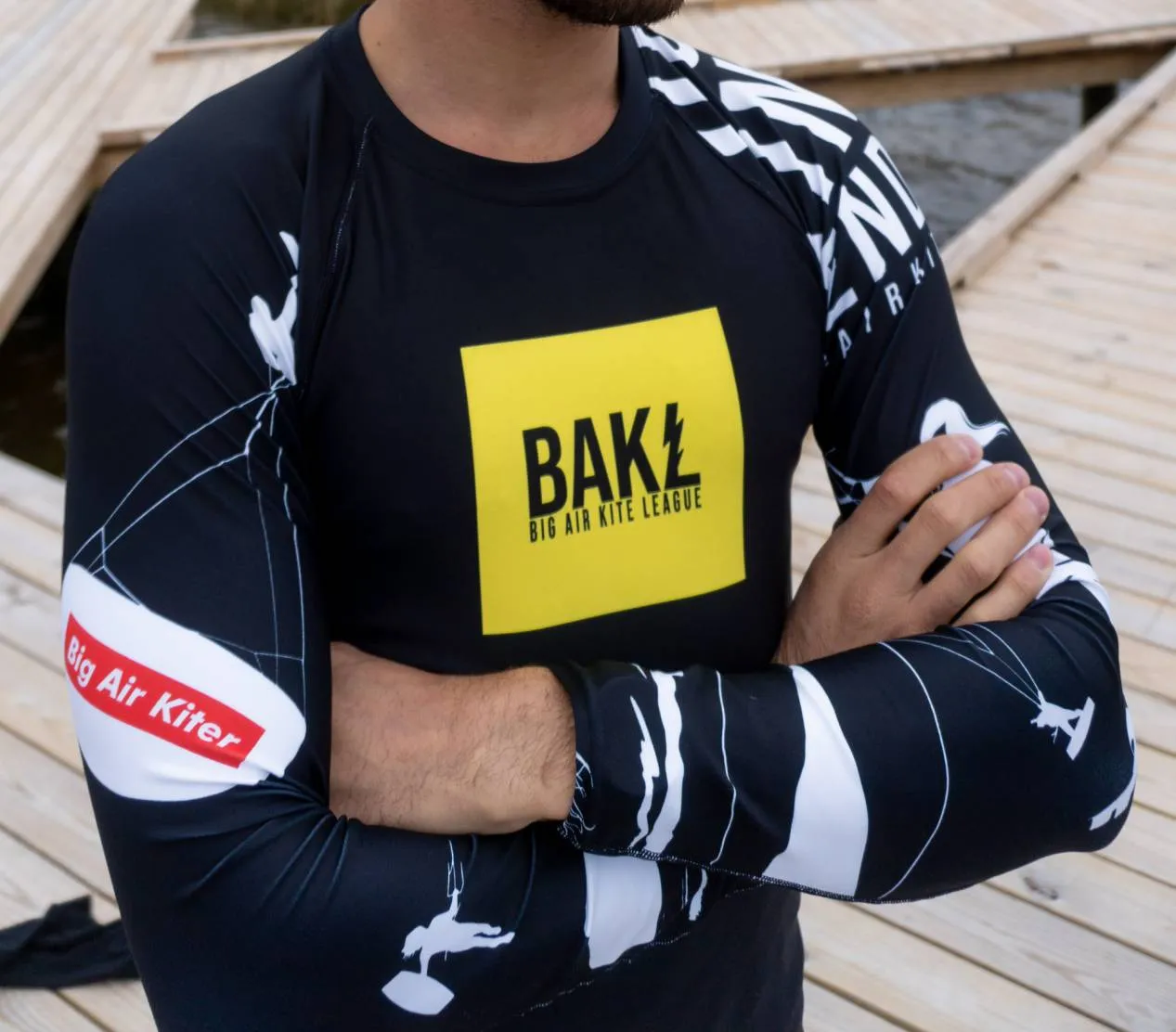 BAKL Rash Guard | Black