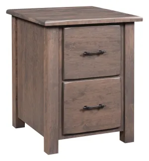 Barn Floor - Amish 2 Drawer File Cabinet