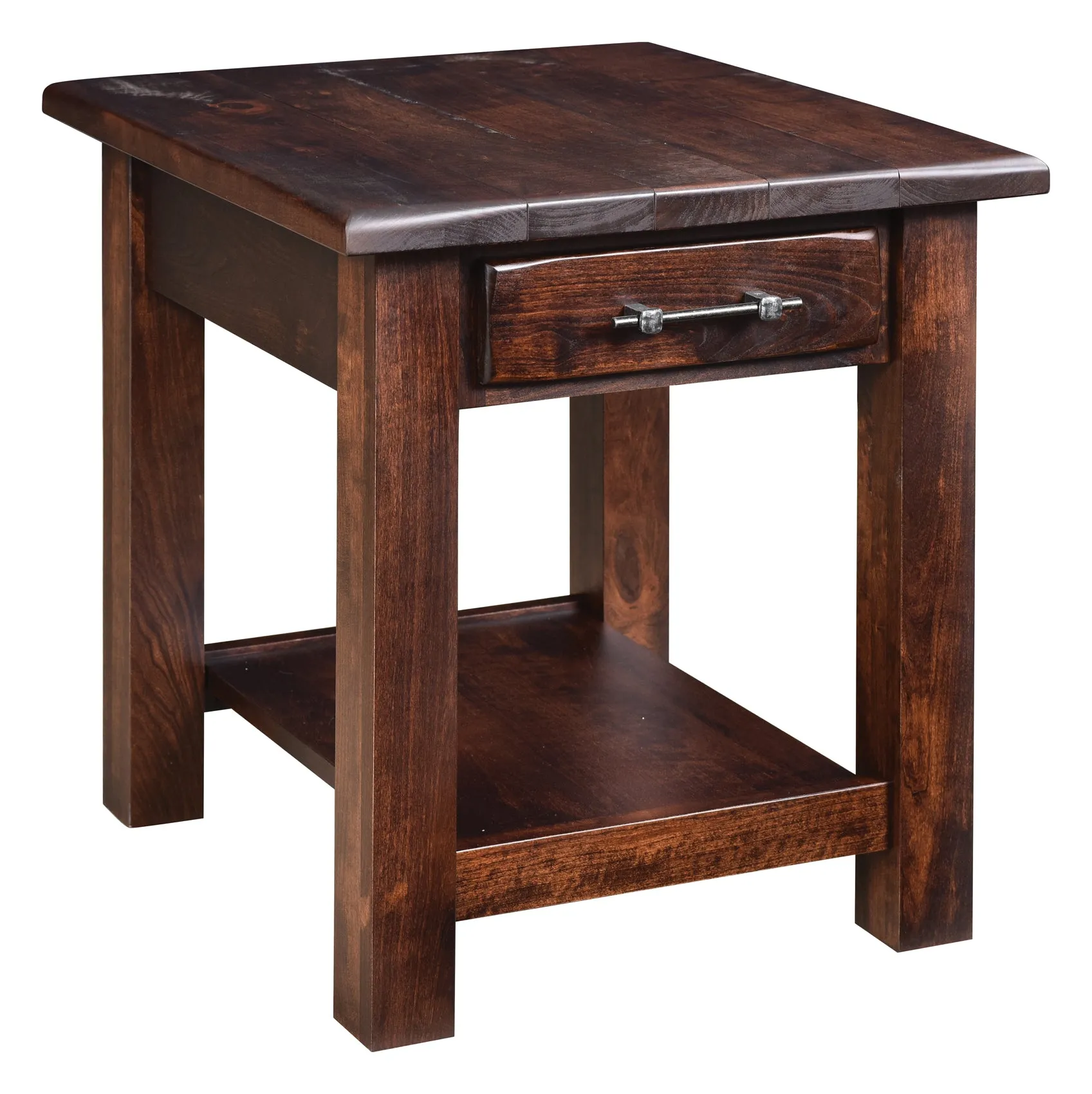 Barn Floor - Amish End Table