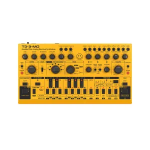 Behringer TD-3-MO-AM Analog Bass Line Synthesizer - Yellow, EU Plug