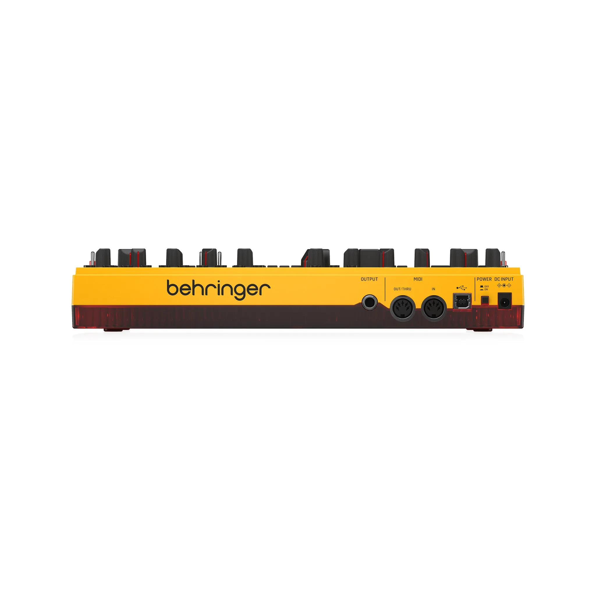 Behringer TD-3-MO-AM Analog Bass Line Synthesizer - Yellow, EU Plug