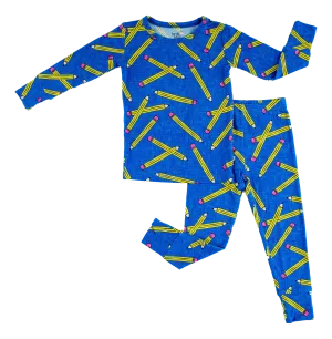 Benjamin Two Piece Long Sleeve Pajama Set- Final Sale