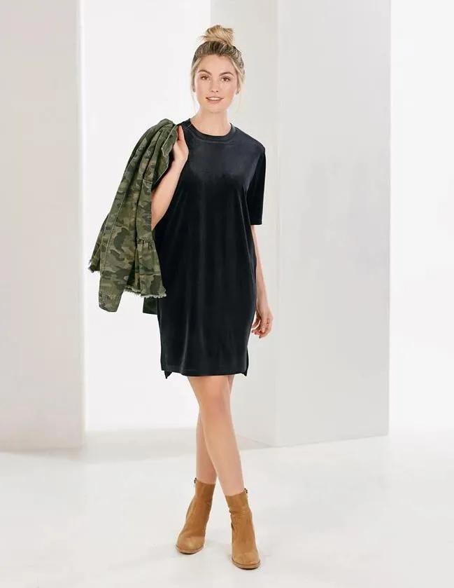 Bennett Velvet Dress