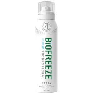 Biofreeze Professional Pain Relieving Gel - Topical Analgesic | COLORLESS / 4 oz. Spray Colorless by Biofreeze
