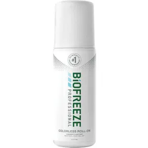 Biofreeze Professional Pain Relieving Roll-On - Topical Analgesic | COLORLESS / 3 oz. Roll-On by Biofreeze