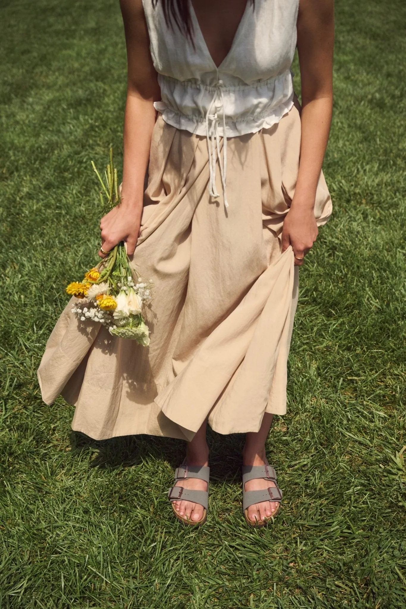 Birkenstock Arizona Sandals - Stone Birkibuc | Comfortable Cork Footbed