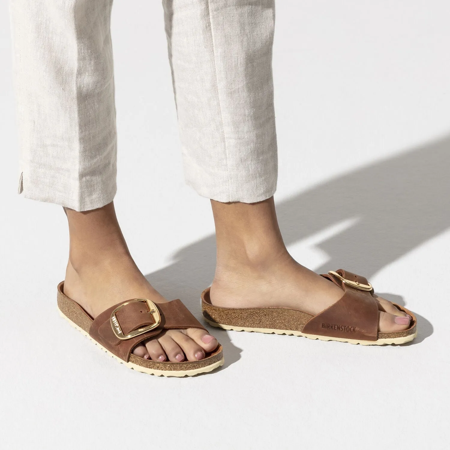 Birkenstock - Madrid Big Buckle Cognac 1006525