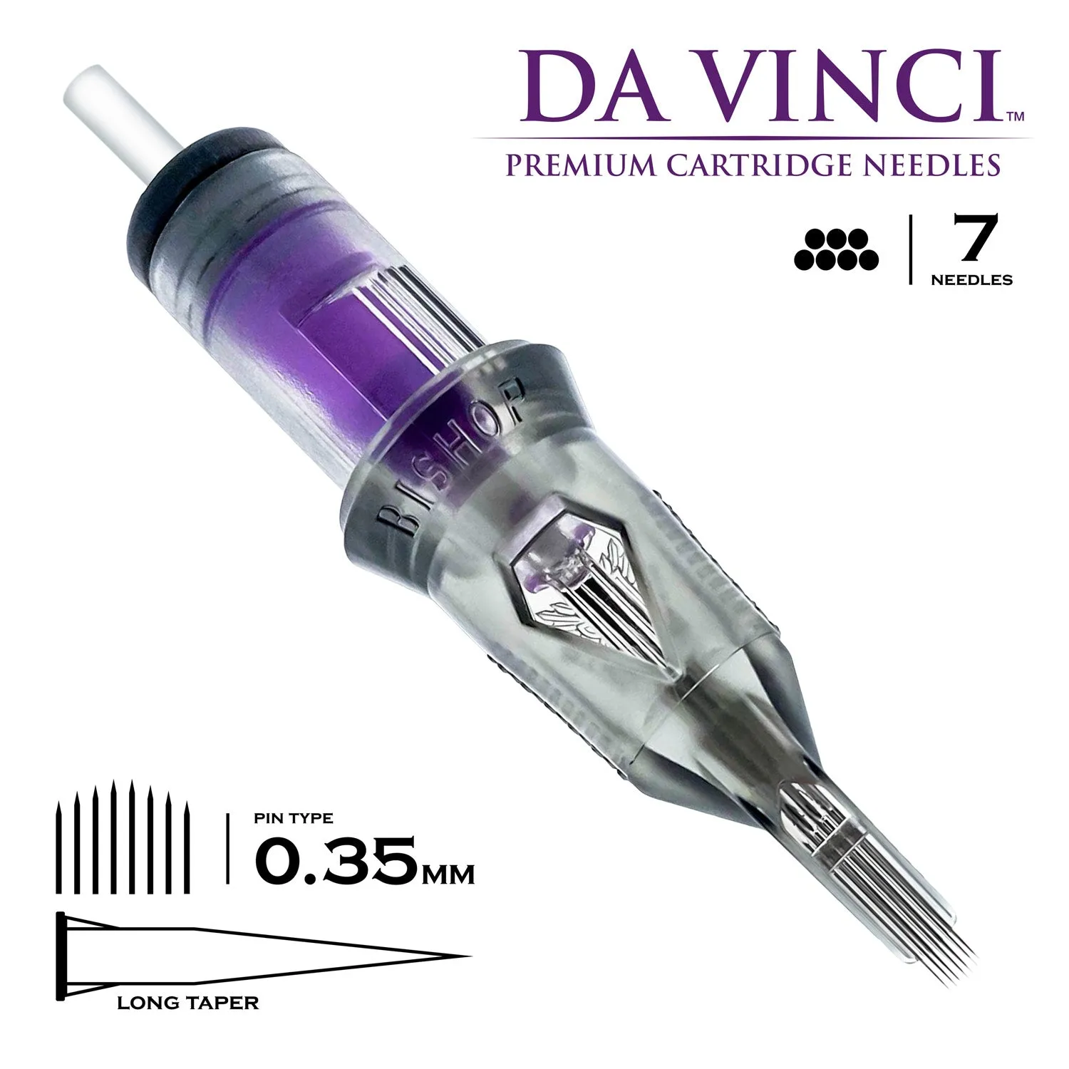 Bishop Da Vinci V2 Cartridges - Curved Magnum Long Taper
