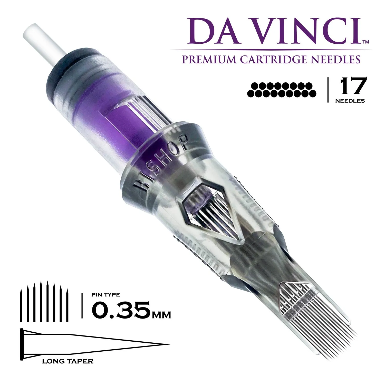 Bishop Da Vinci V2 Cartridges - Curved Magnum Long Taper