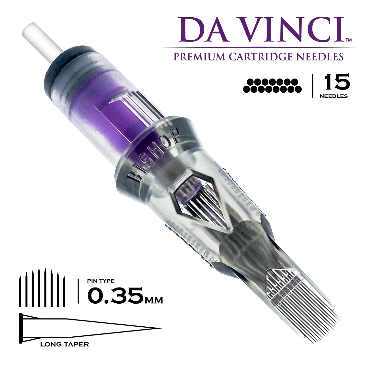 Bishop Da Vinci V2 Cartridges - Curved Magnum Long Taper