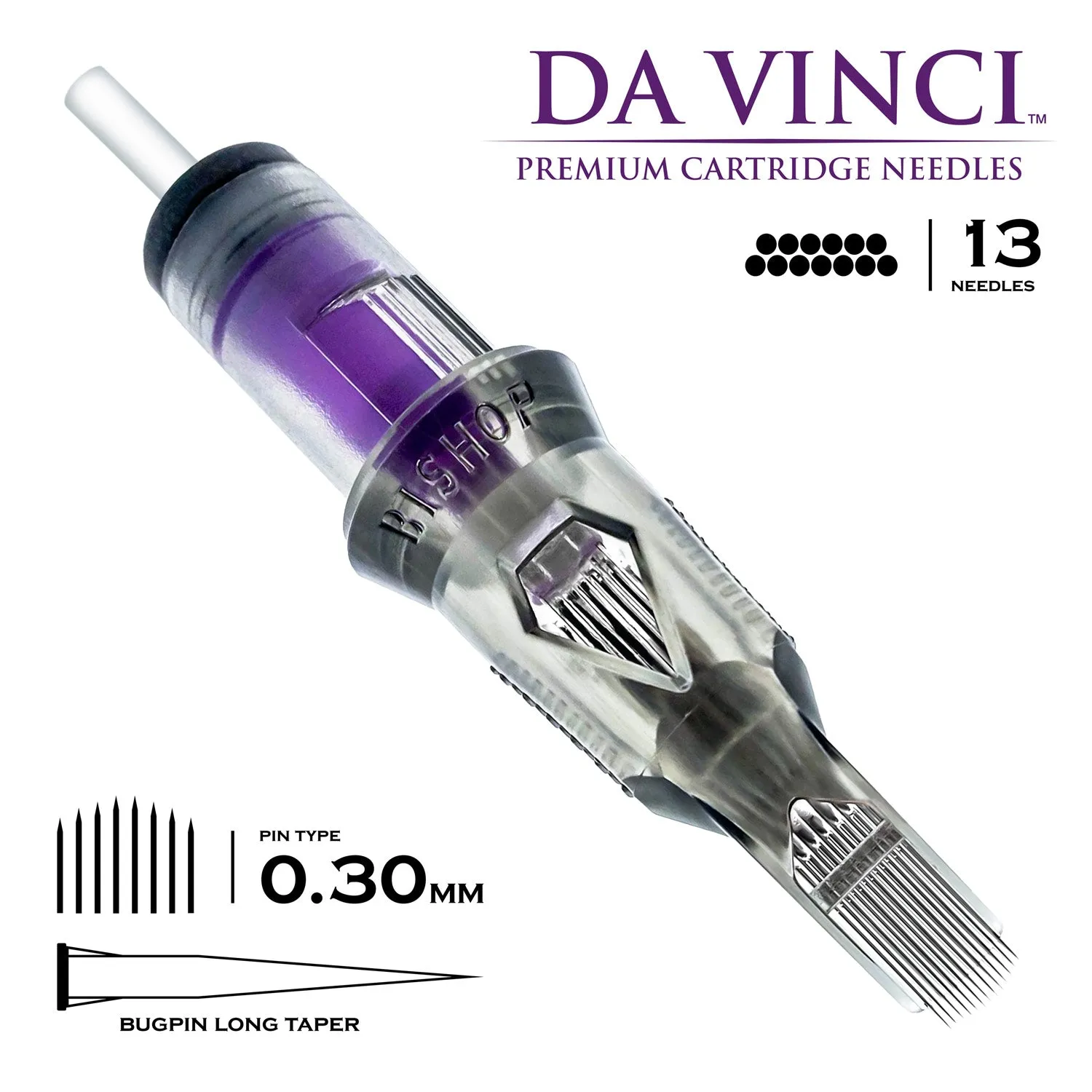 Bishop Da Vinci V2 Cartridges - Curved Magnum Long Taper