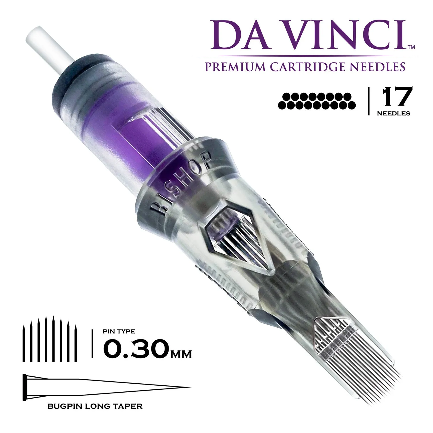 Bishop Da Vinci V2 Cartridges - Curved Magnum Long Taper