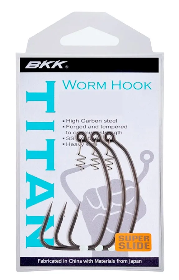 BKK Titan Ultra Duty Unweighted Weedless Worm Hook