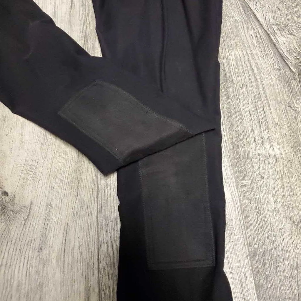 Black Alympic Stretch Jods Kids L