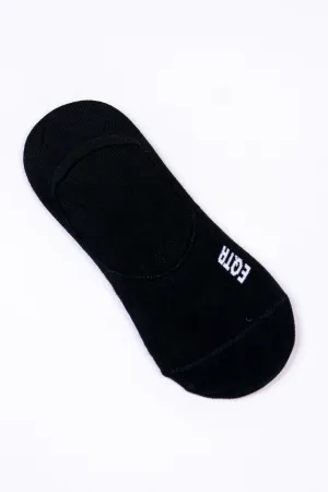 Black Trainer Socks