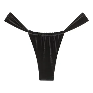 Black Velvet Sandra Bikini Bottom