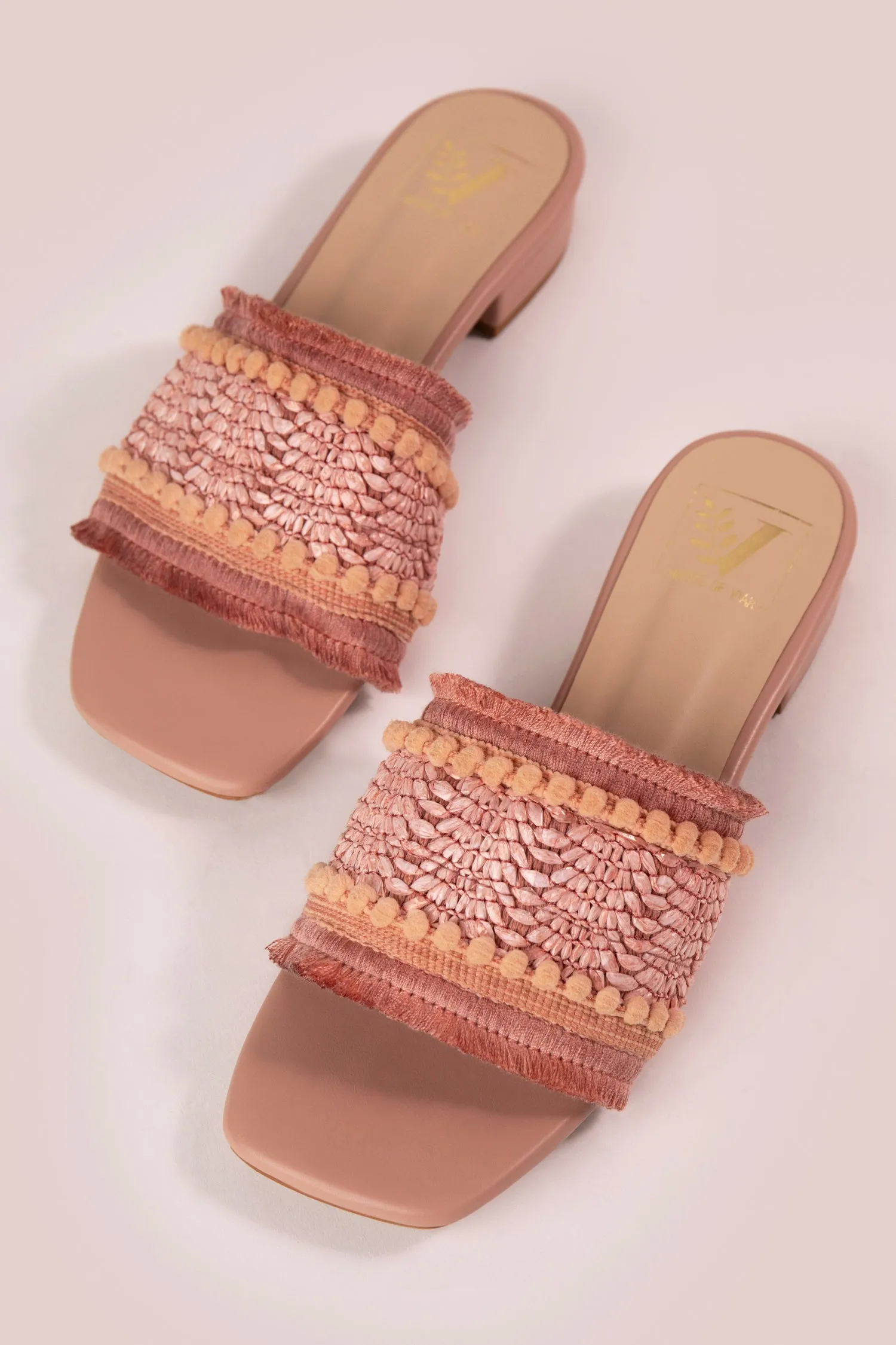 Boho Soho Nude Flats