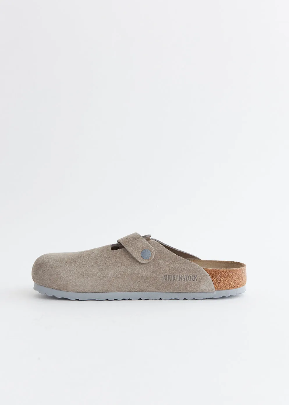Boston SFB 'Stone Coin Suede Leather' Regular Slides