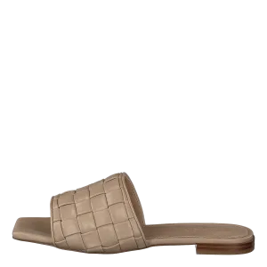 Braided Flats Beige