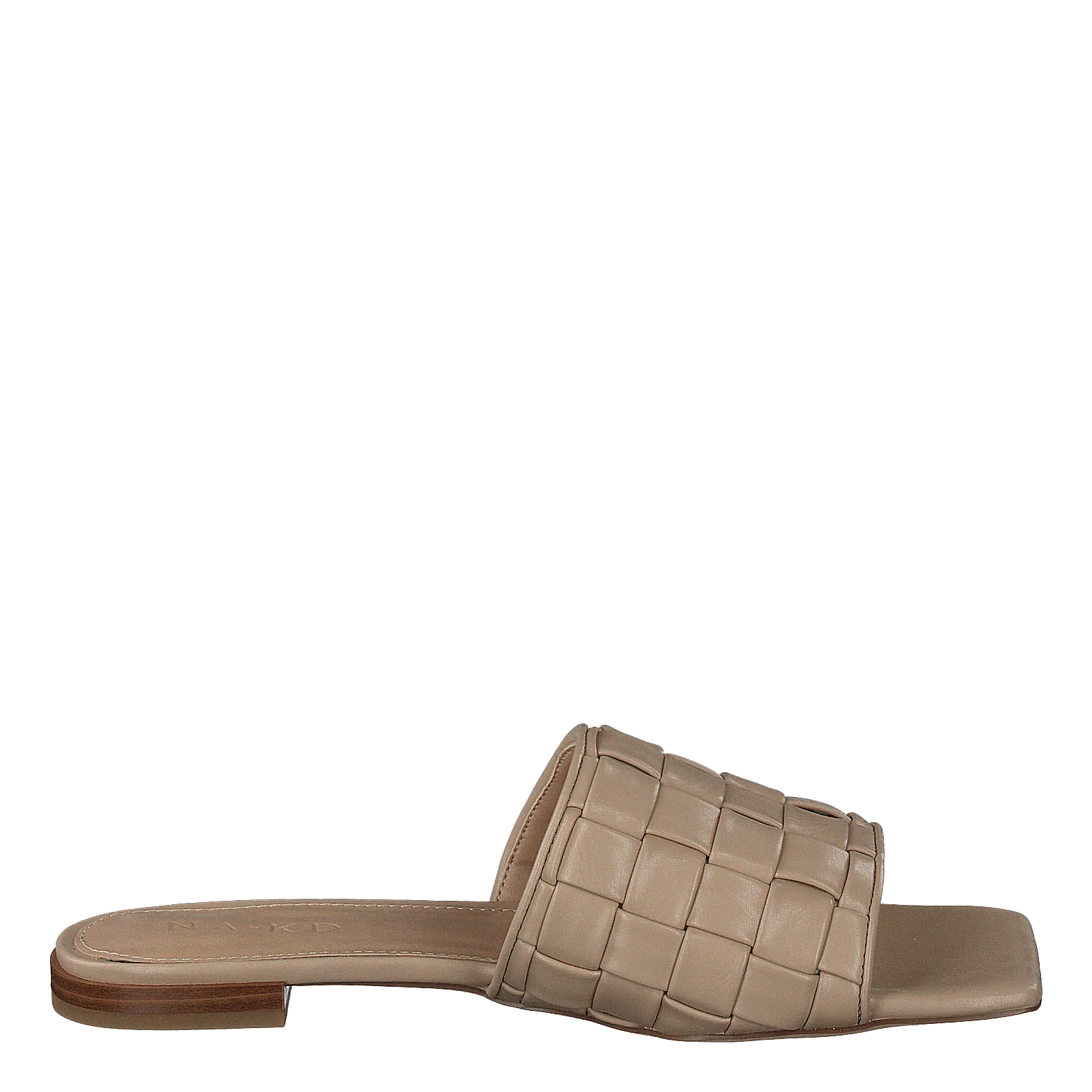 Braided Flats Beige