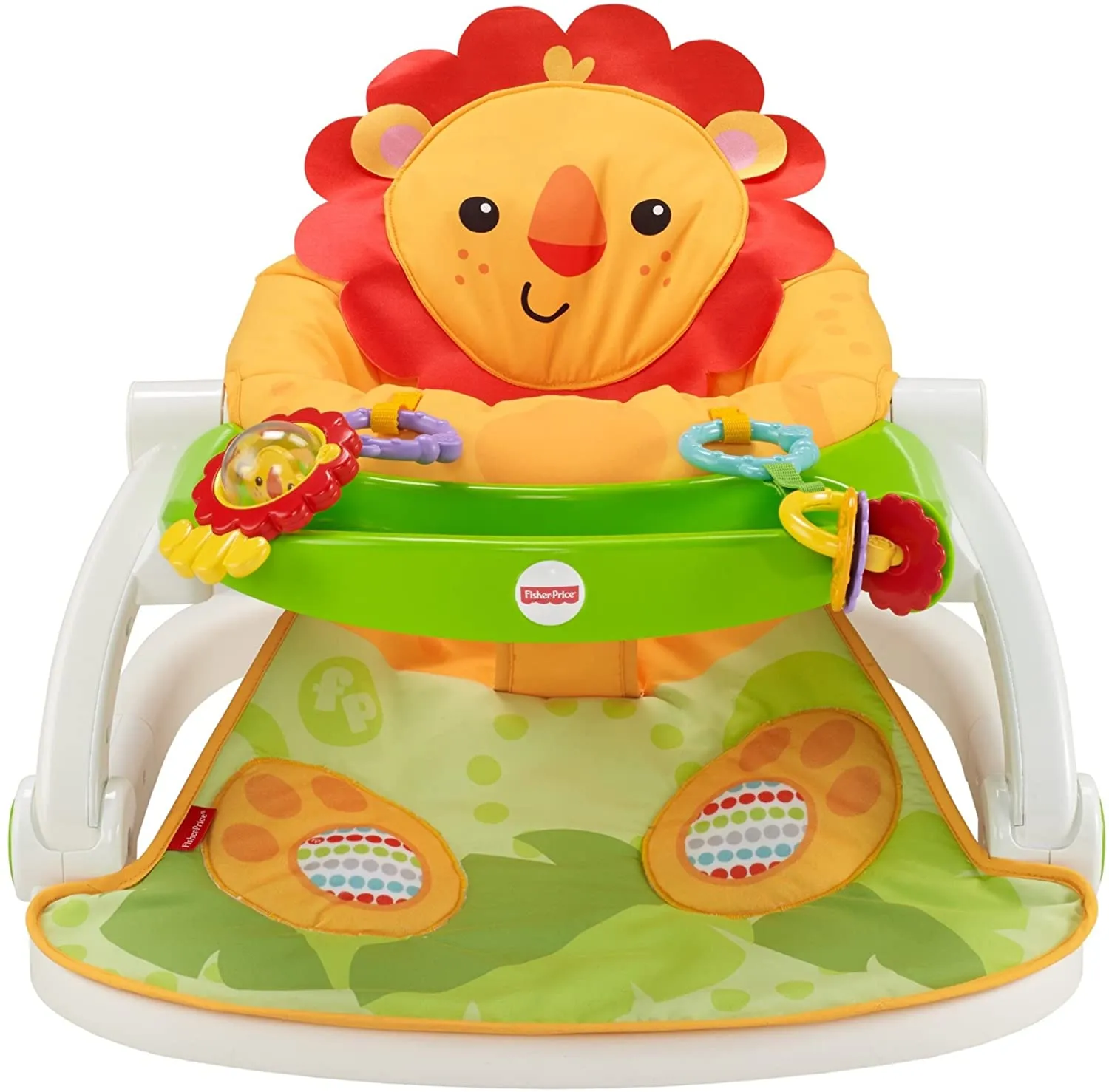 Brand new Fully Assembled, no Box! Fisher-Price Sit-Me-Up Floor Seat with Tray, Lion!
