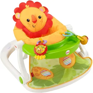 Brand new Fully Assembled, no Box! Fisher-Price Sit-Me-Up Floor Seat with Tray, Lion!