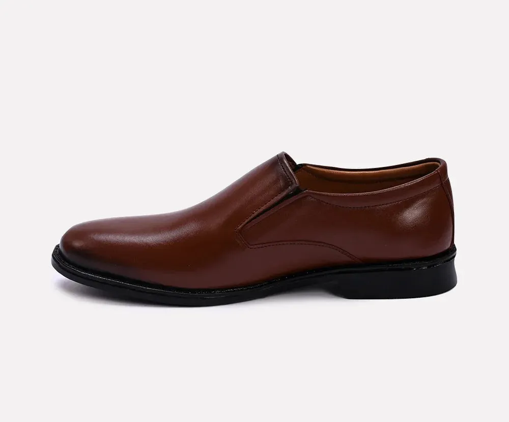 Brown Slip On Formal Shoes 0110910